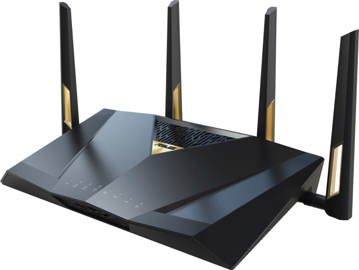 ASUS - BE7200 Dual-band WiFi 7 Router - Black