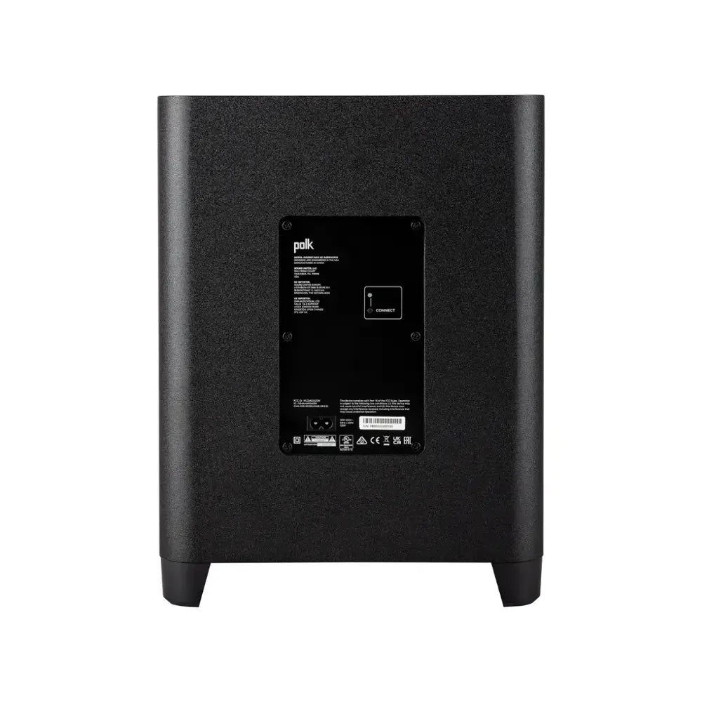 Polk Audio - MagniFi Max AX SR 5.1.2 CH Soundbar with Dolby Atmos and VoiceAdjust - Black