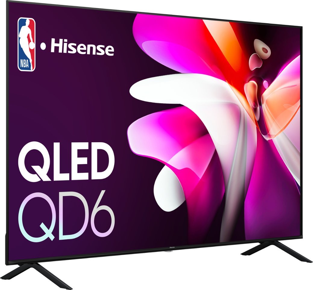 Hisense - 85" Class QD6 Series QLED 4K UHD Smart Google TV (2024)