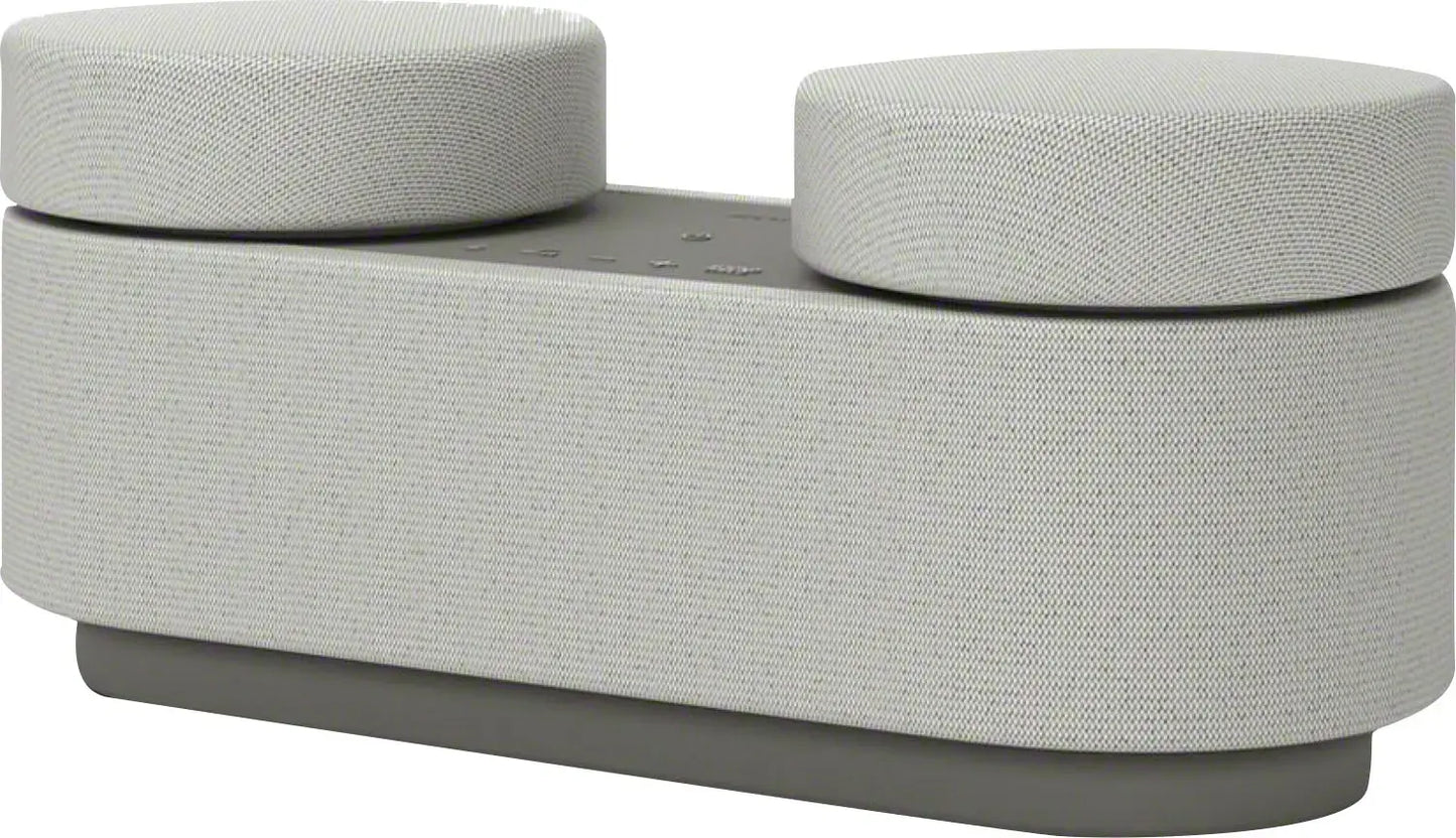 Sony - Portable Theater System with 360 Spatial Sound - Silver