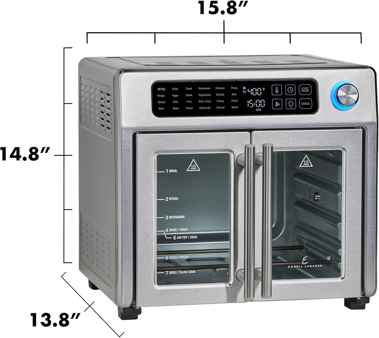 Air Fryer Toaster Oven Combo