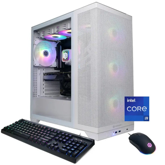 CyberPowerPC - Gamer Supreme Gaming Desktop - Intel Core i9-14900KF - 64GB Memory - NVIDIA GeForce RTX 4070 Ti SUPER 16GB - 2TB SSD - White